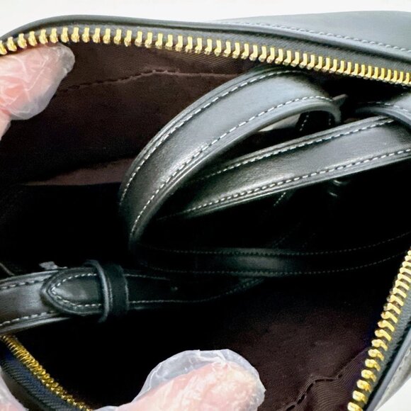 Coach CR135 Jamie Camera Bag In Signature Canvas IN BROWN BLACK - Picture 6 of 9